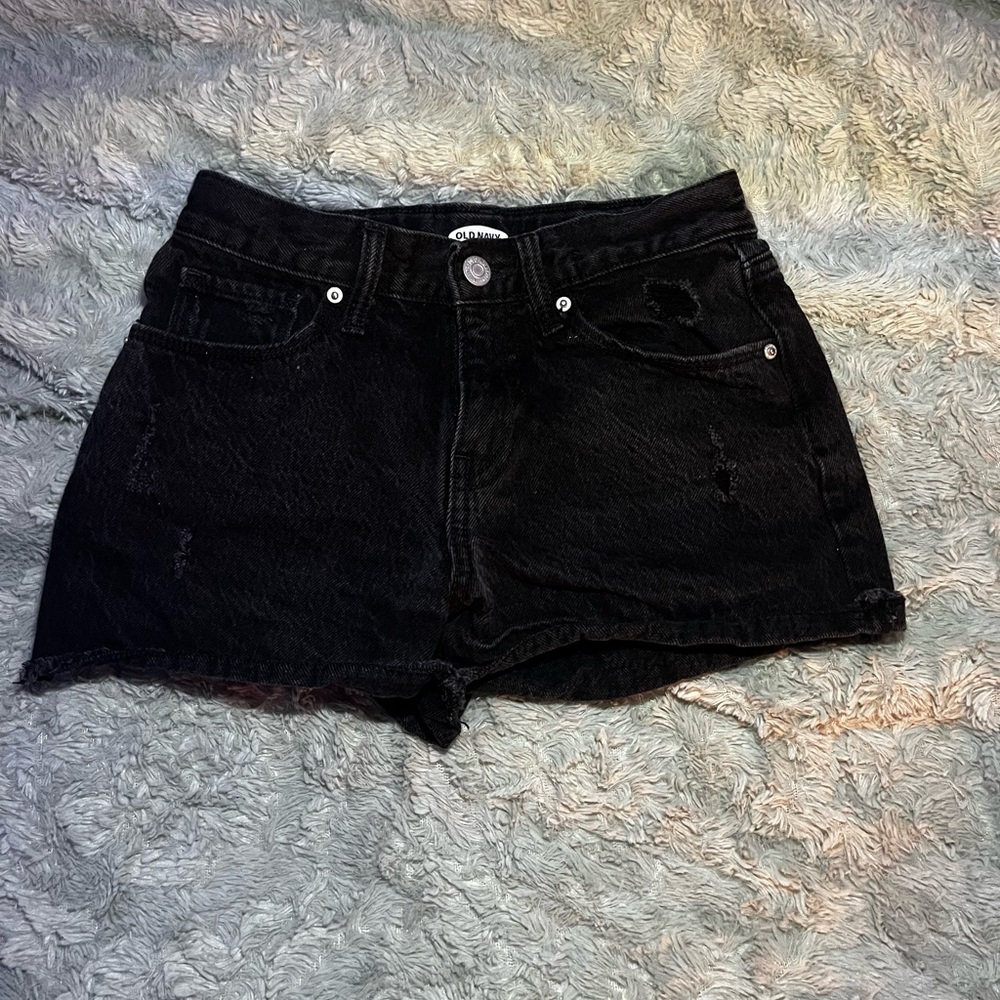 Old Navy Black Jean Shorts